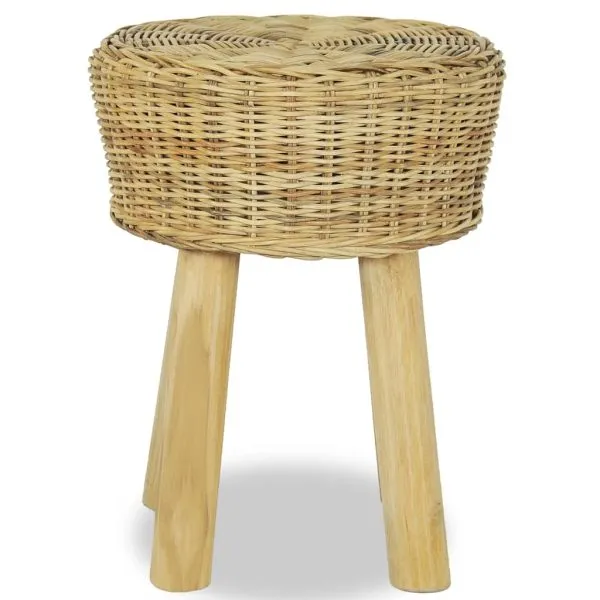 Scaun de bar, ratan natural