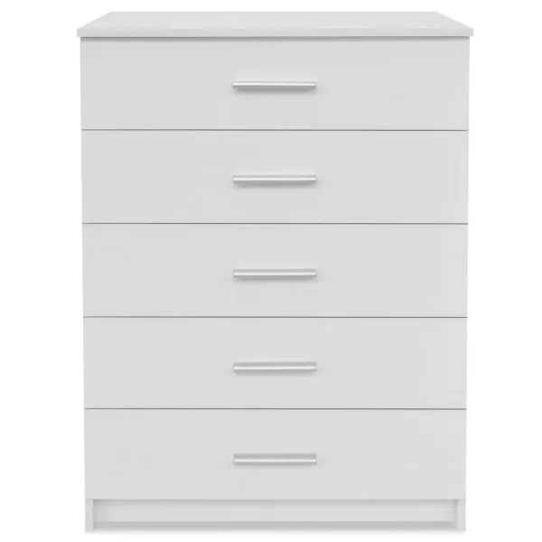 Dulap de depozitare din PAL, 71 x 35 x 106 cm, alb