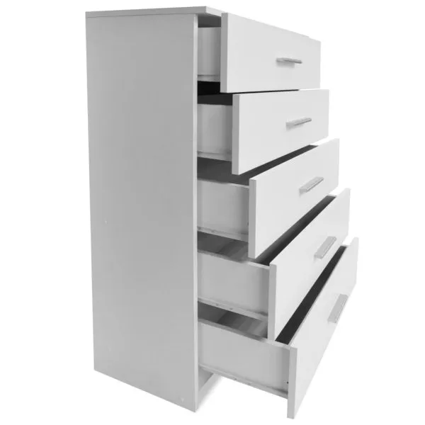 Dulap de depozitare din PAL, 71 x 35 x 106 cm, alb