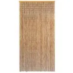 Perdea de ușă pentru insecte, bambus, 100×200 cm