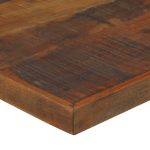 Masă de bar, maro închis, 150x70x107 cm, lemn masiv reciclat