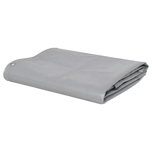 Prelată, gri, 650 g/m², 4×4 m