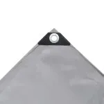 Prelată, gri, 650 g/m², 4×4 m
