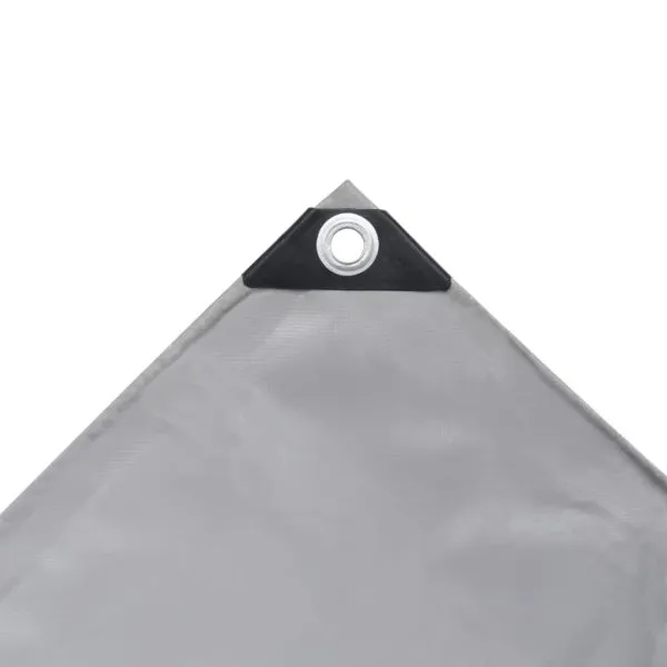 Prelată, gri, 650 g/m², 4×4 m