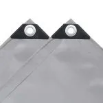 Prelată, gri, 650 g/m², 4×4 m