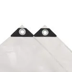 Prelată 650 g/m² 3 x 6 m Alb