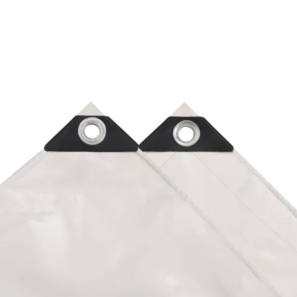 Prelată 650 g/m² 4 x 6 m alb