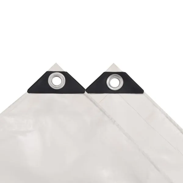 Prelată 650 g/m² 4 x 8 m Alb
