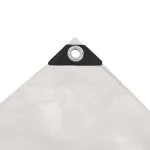Prelată 650 g/m² 4 x 8 m Alb