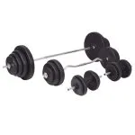 Set de haltere și gantere 120 kg