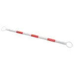 Baliză rutieră retractabilă, 2 buc., 116-197 cm, plastic