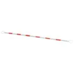 Baliză rutieră retractabilă, 2 buc., 116-197 cm, plastic