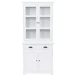 Dulap galez cu 4 uși, 80x40x180 cm, MDF și lemn de pin