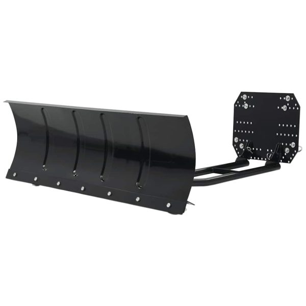 Plug de zăpadă pentru ATV, 120×38 cm, Negru