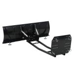 Plug de zăpadă pentru ATV, 120×38 cm, Negru