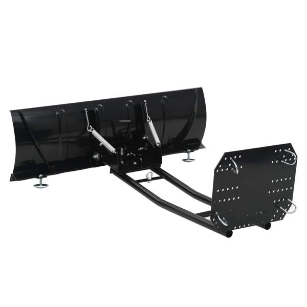 Plug de zăpadă pentru ATV, 120×38 cm, Negru