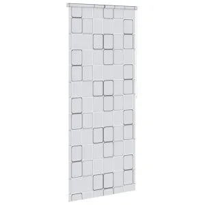 Jaluzea roletă de duș 80×240 cm Model pătrate