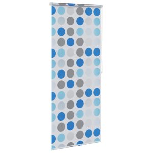 Roletă perdea de duș 80×240 cm Model cercuri
