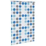 Roletă perdea de duș 140×240 cm Model cercuri