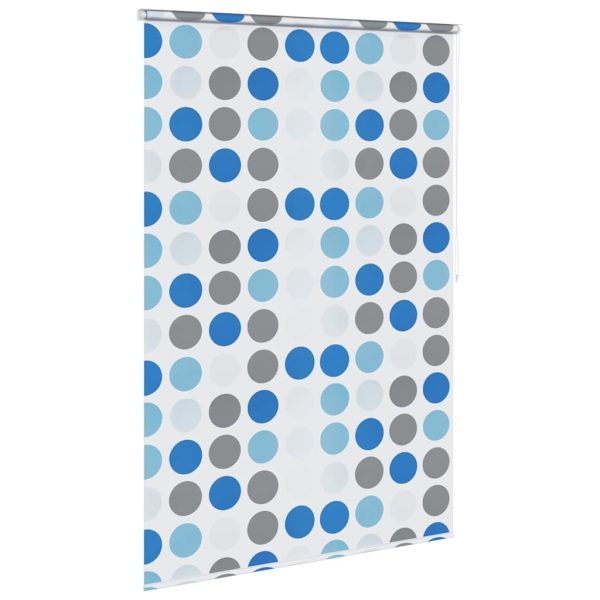 Roletă perdea de duș 160×240 cm Model cercuri
