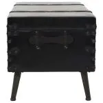 Masă de cafea din MDF și oțel 102x51x48 cm