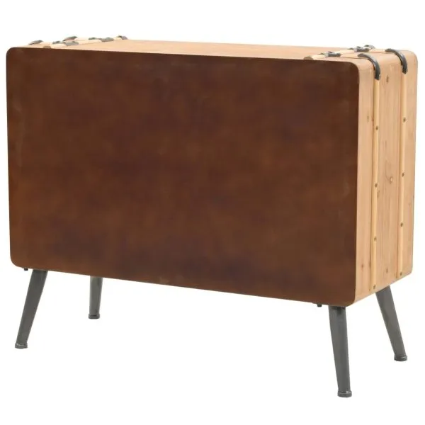 Dulap cu sertare, lemn masiv de brad, 91 x 35 x 73 cm