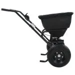 Utilaj de împrăștiat sare, 106x73x76 cm, PVC și oțel, 45 L