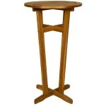 Set mobilier de bar, 3 piese, lemn masiv de salcâm