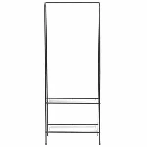 Cuier de haine, 59 x 35 x 150 cm, negru