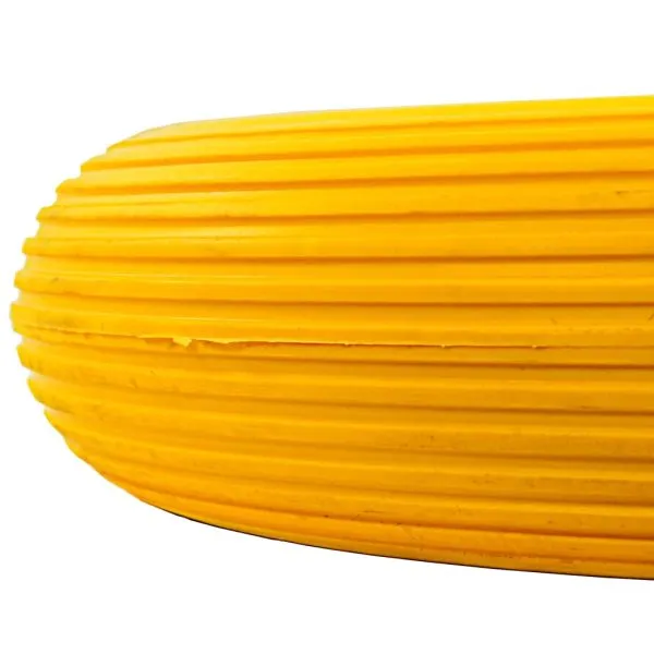 Roată de roabă cu osie, 4.00-8, PU solid, 390 mm