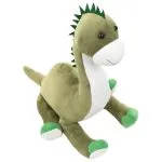 Jucărie dinozaur Brontosaurus, verde, pluș