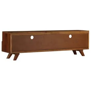 Comodă TV, 140 x 30 x 40 cm, lemn masiv reciclat
