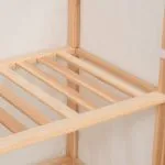Dulap de haine cu 3 rafturi, 79 x 40 x 170 cm