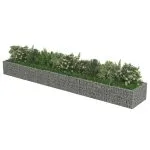 Strat înălțat gabion, 540 x 90 x 50 cm, oțel galvanizat