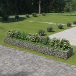 Strat înălțat gabion, 540 x 90 x 50 cm, oțel galvanizat