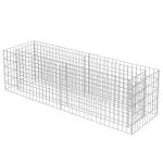 Strat înălțat gabion, 180 x 50 x 50 cm, oțel galvanizat
