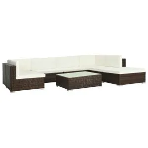 Set mobilier de grădină cu perne