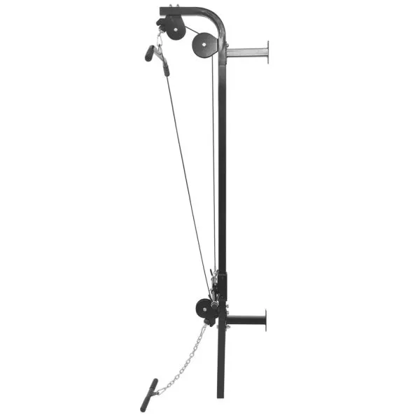 Turn de forță montat pe perete cu plăci de greutate, 40 kg