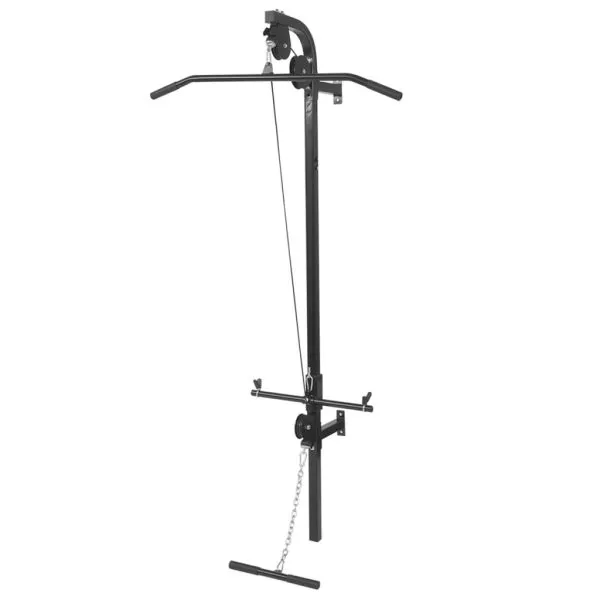 Turn de forță montat pe perete cu plăci de greutate, 40 kg