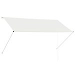 Copertină retractabilă, crem, 250 x 150 cm