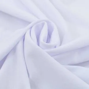 Huse elastice de masă lungi, 2 buc., alb, 180×74 cm