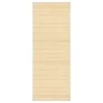 Covor din bambus, natural, 80 x 200 cm