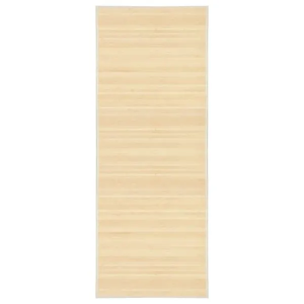 Covor din bambus, natural, 80 x 200 cm
