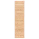 Covor din bambus, maro, 80 x 300 cm