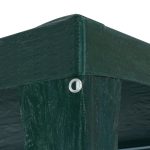 Cort de petrecere, verde, 3 x 9 m, PE