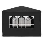 Cort de petrecere, antracit, 3 x 3 m