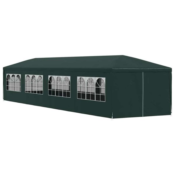 Cort de petrecere, verde, 3 x 12 m