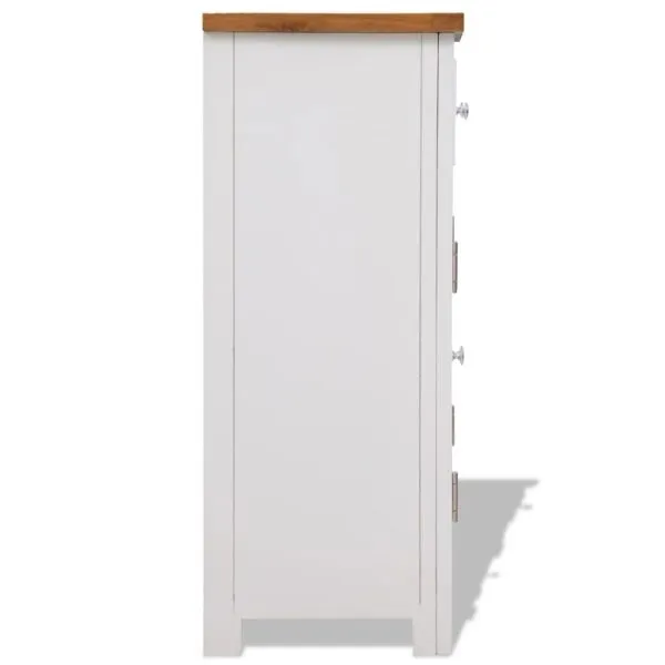 Dulap, 90×33,5×83 cm, lemn masiv de stejar