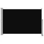 Copertină laterală retractabilă, negru, 160 x 300 cm