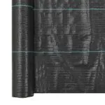 Membrană antiburuieni & antirădăcini, negru, 2 x 5 m, PP